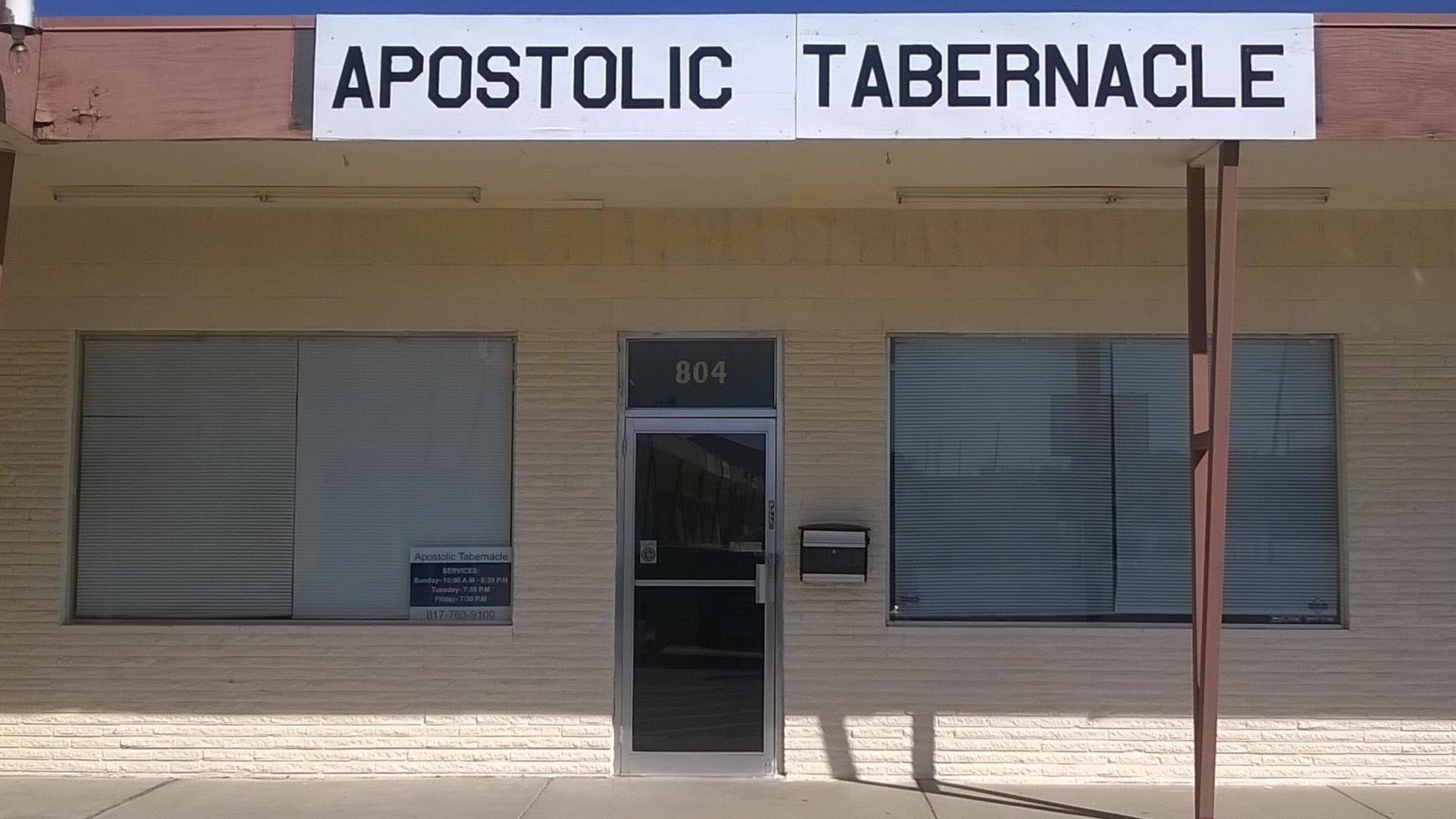 Apostolic Tabernacle Fort Worth: Apostolic, Pentecostal and Church in Fort Worth, Benbrook and White Settlement